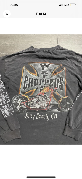 West coast choppers cut tag
