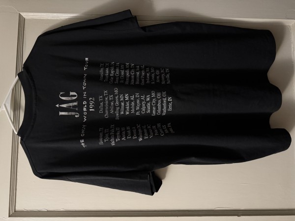1992 Jag the Only World In Town Tour on Hanes 50/50 (XL)