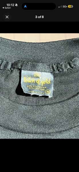 1980s Harley gargoyle shirt size xl on Touch of gold tag