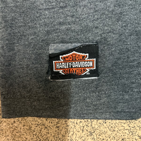 Harley Davidson 3D Emblem Vintage 1989 Made In USA T Shirt