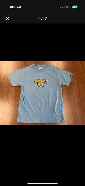 1999 Deadstock Blink 182 butterfly shirt