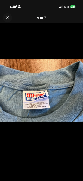 1999 Deadstock Blink 182 butterfly shirt