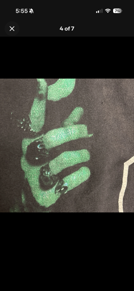 Marilyn Manson No True goth on winterland XL