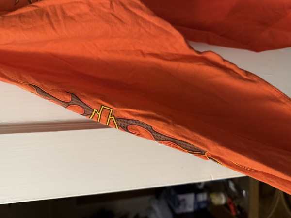 ‘03 Harley Flame longsleeve Bartel’s back size Large