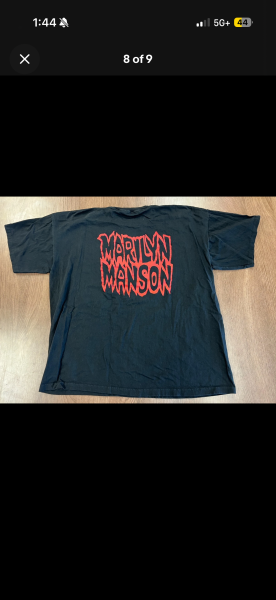 1994 Marilyn Manson the Satanic Army 2XL