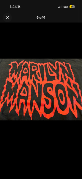 1994 Marilyn Manson the Satanic Army 2XL