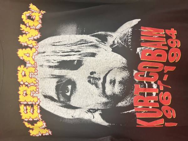 Kurt cobain poster tee by Kerrang!