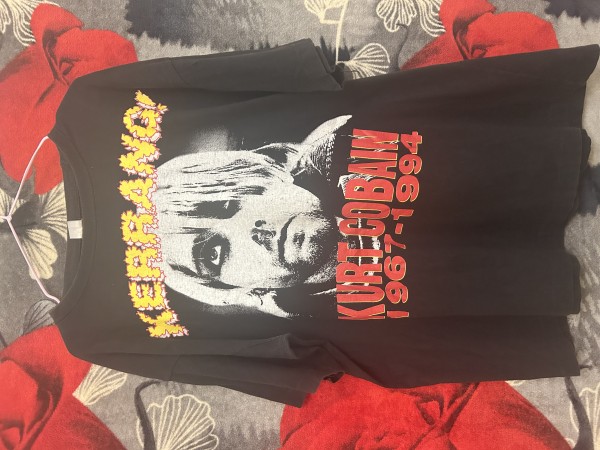 Kurt cobain poster tee by Kerrang!