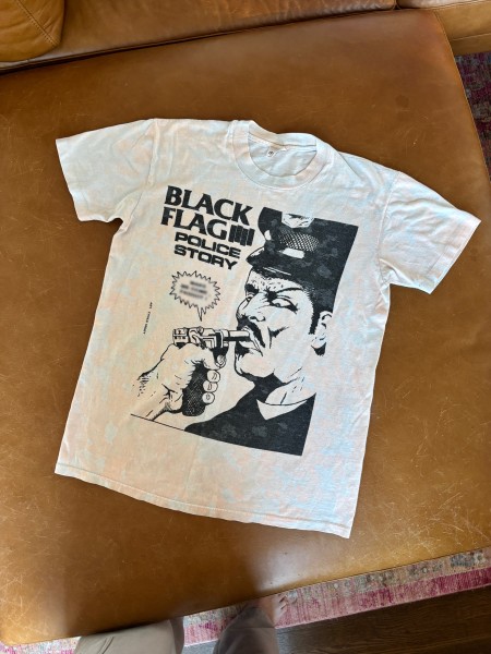 Black Flag Police Story tee
