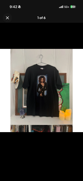 1998 Janet Jackson Velvet Rope Tour shirt