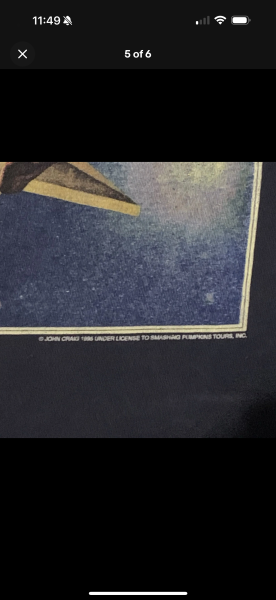 Smashing Pumpkins Infinite Sadness Tour Tee Legit Check