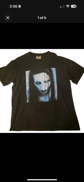 Long Hard Road Marilyn Manson Vintage Shirt Legit Check