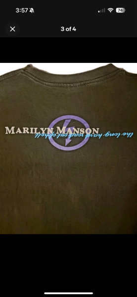 Long Hard Road Marilyn Manson Vintage Shirt Legit Check