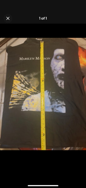 Antichrist Superstar Marilyn Manson Vintage Shirt Legit Check