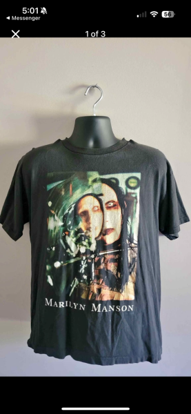 The Beautiful People Vintage Marilyn Manson Shirt Legit Check