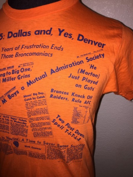 1978 Superbowl Denver vs Dallas Newspaper Headlines