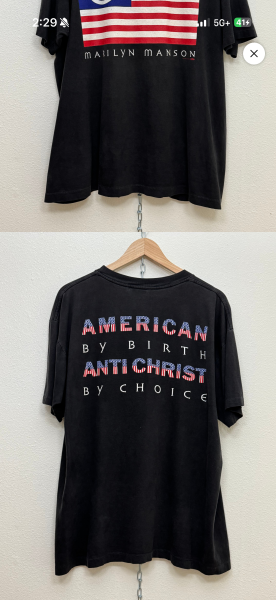 1997 Marilyn Manson Antichrist Supeestar