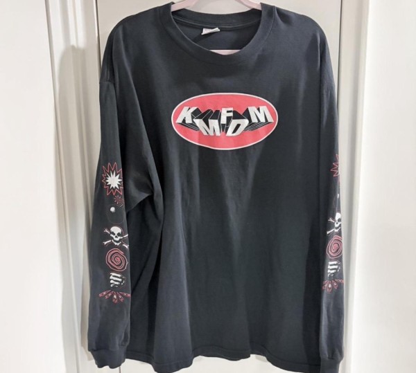 KMFDM 1997 symbols tour longsleeve shirt