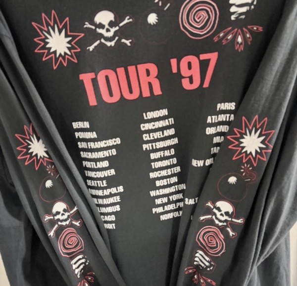 KMFDM 1997 symbols tour longsleeve shirt