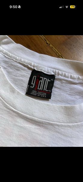 1992 Morrisey Tour XL shirt