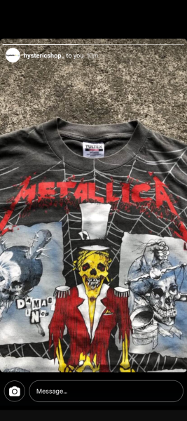 1992 Metallica ringmaster (boot? reprint?)