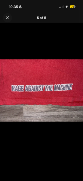 90s Rage Against the Machine Evil Empire tour shirt