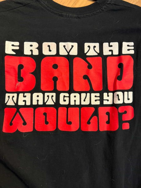Alice In Chains "From The Band That Gave You Would" Promo Shirt