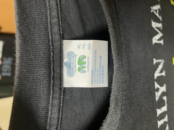 Marilyn Manson Winterland tag legit check