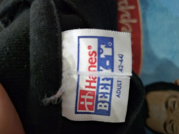 Rhcp Hanes Beefy tag