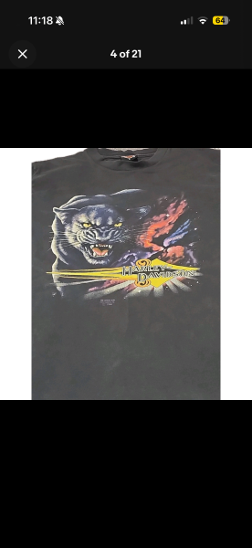 90s panther 3d emblem