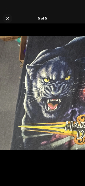 90s panther 3d emblem