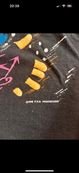 1988 Prince LoveSexy Tour T Shirt