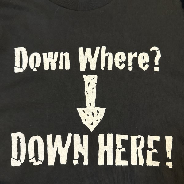 DX Down where down here tshirt