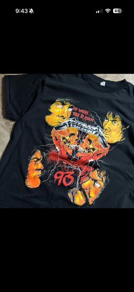 ‘93 Metallica Where I may roam boot