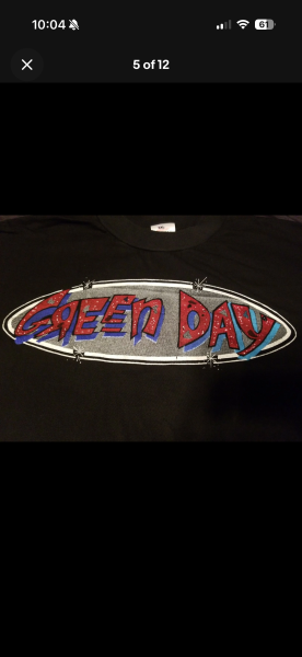 90s Green Day Nimrod tour shirt on Diamond Star