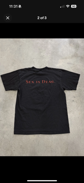 Marilyn Manson Sex is Dead Vintage Shirt Legit Check