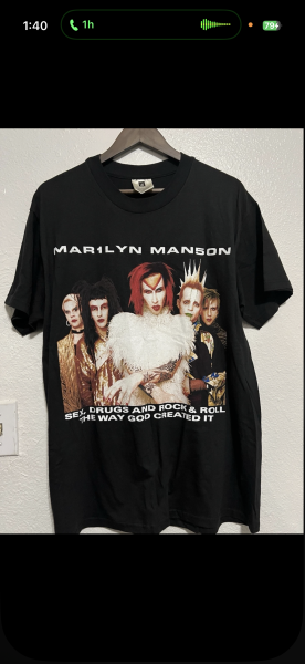 1999 Marilyn Manson Rock is Dead tour shirt