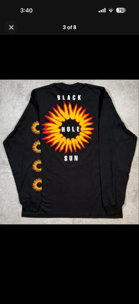 1994 Black hole sun long sleeve legit check