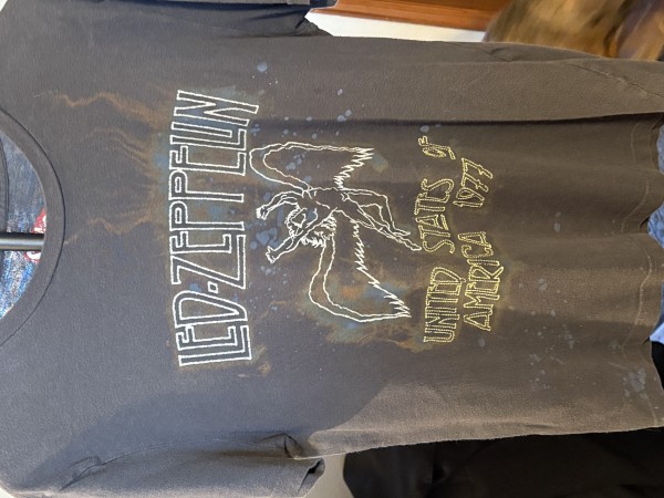 Led Zeppelin Stag Embroidered Swag
