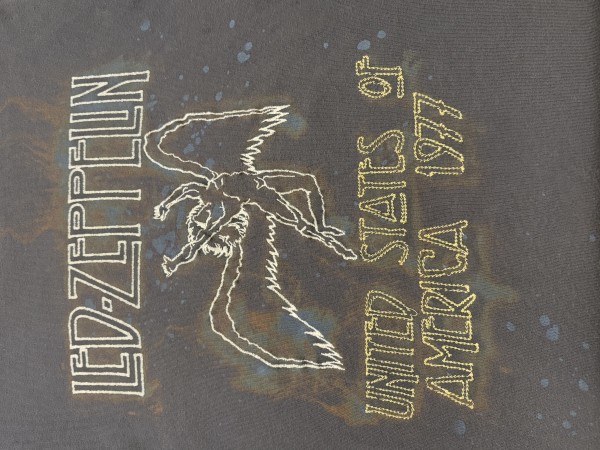 Led Zeppelin Stag Embroidered Swag
