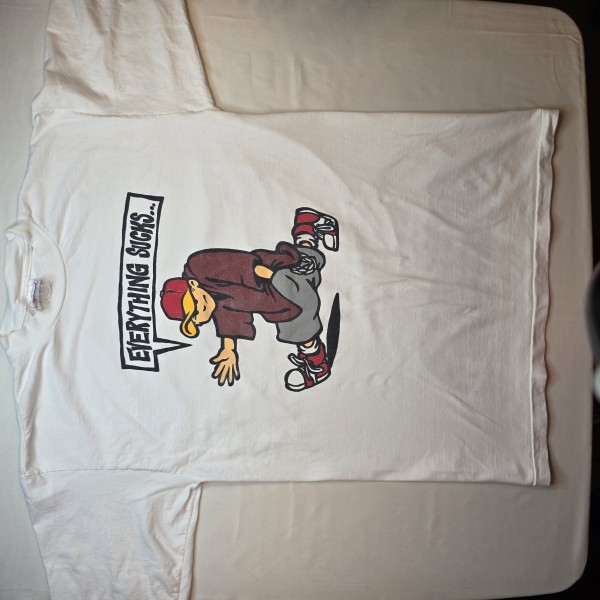 1991 Powell Peralta “Everything Sucks…” T-Shirt with Back hit