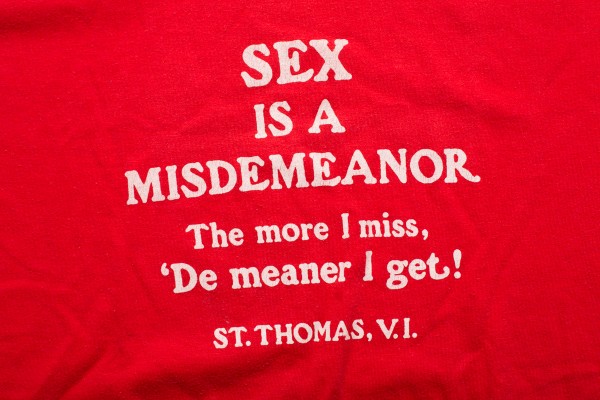 80s Sex is a Misdemeanor Shirt