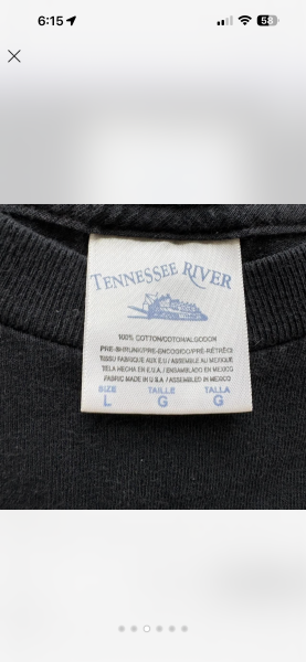 Pantera Tennessee river check