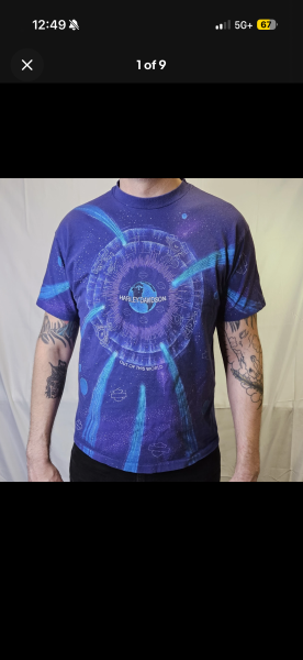 1995 Harley out of this world aop