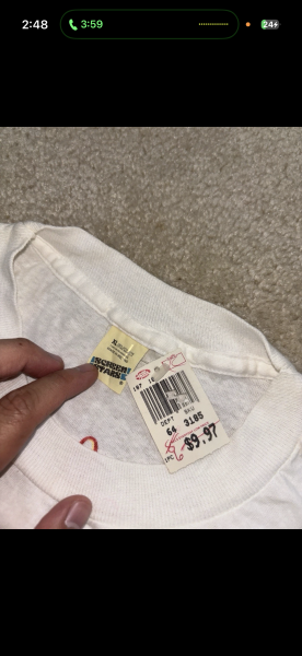 1990 Madonna blond ambition tour shirt