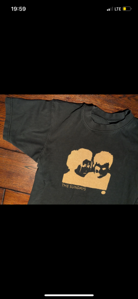 Vintage The Sundays Band T shirt