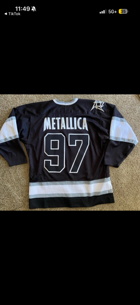 90s Metallica Hockey Giant Jersey