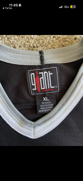 Hockey, Basketball Jersey Giant Tag