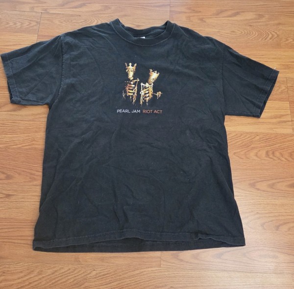 Legit check for Vintage Pearl Jam Riot Act North America 2003 Tour Shirt in Large