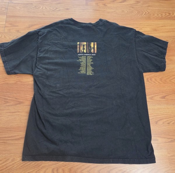 Legit check for Vintage Pearl Jam Riot Act North America 2003 Tour Shirt in Large